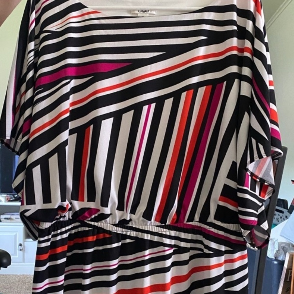 Striped Multicolor Dress - Picture 3 of 3